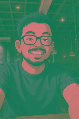 Brave Pink Hero Green foto