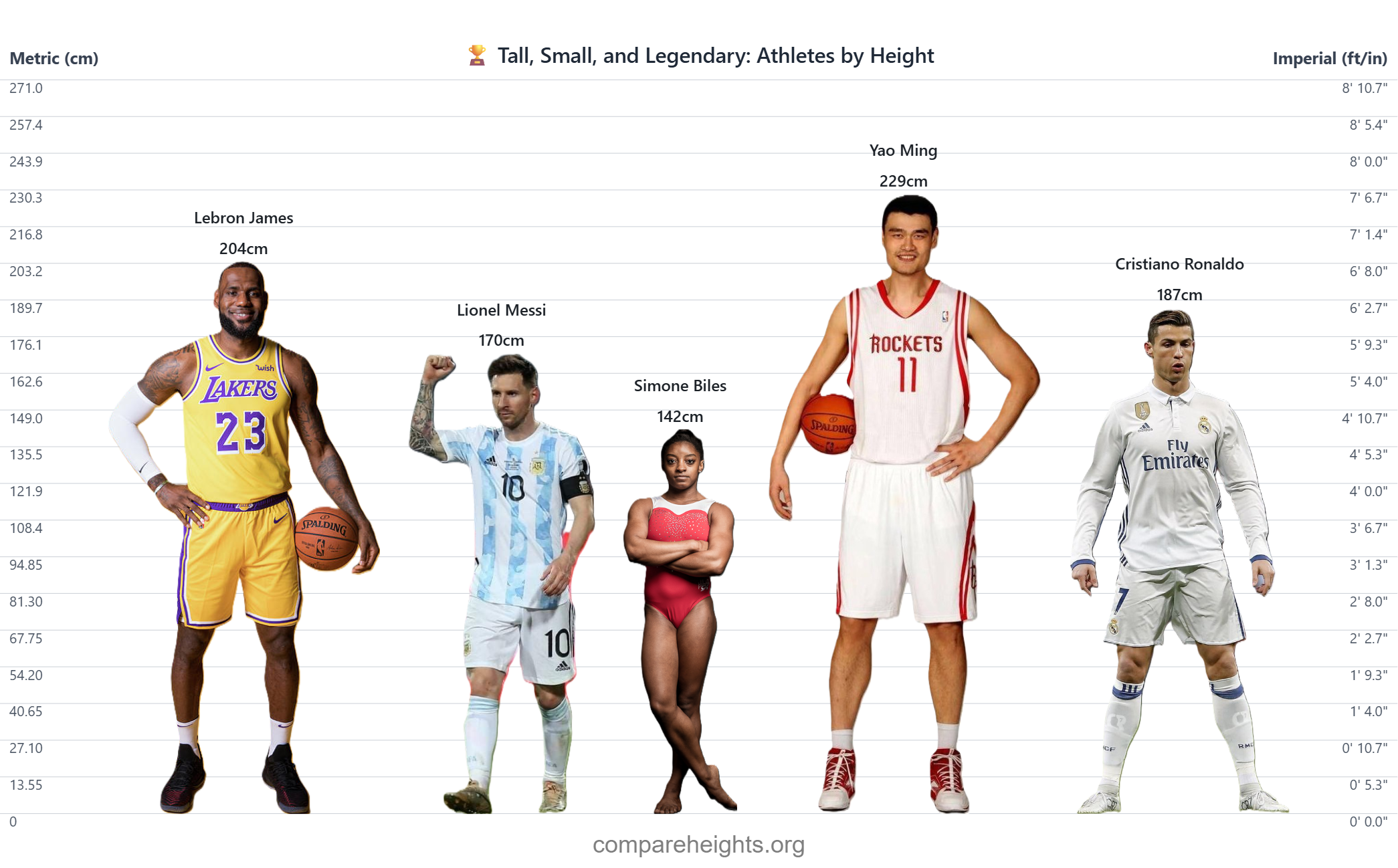 tall-small-and-legendary-athletes-by-height